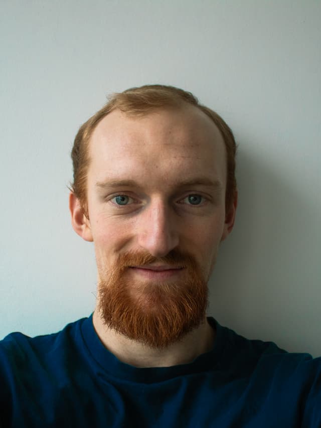 An extremely handsome ginger man